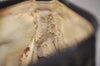 Authentic FENDI Vintage Zucca Hand Bag Purse Canvas Leather Brown Junk 3237I