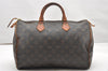 Authentic Louis Vuitton Monogram Speedy 35 Hand Boston Bag M41524 LV 3237K