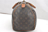 Authentic Louis Vuitton Monogram Speedy 35 Hand Boston Bag M41524 LV 3237K