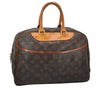 Authentic Louis Vuitton Monogram Deauville Hand Bag M47270 LV 3238J