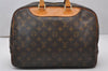 Authentic Louis Vuitton Monogram Deauville Hand Bag M47270 LV 3238J