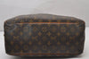 Authentic Louis Vuitton Monogram Deauville Hand Bag M47270 LV 3238J