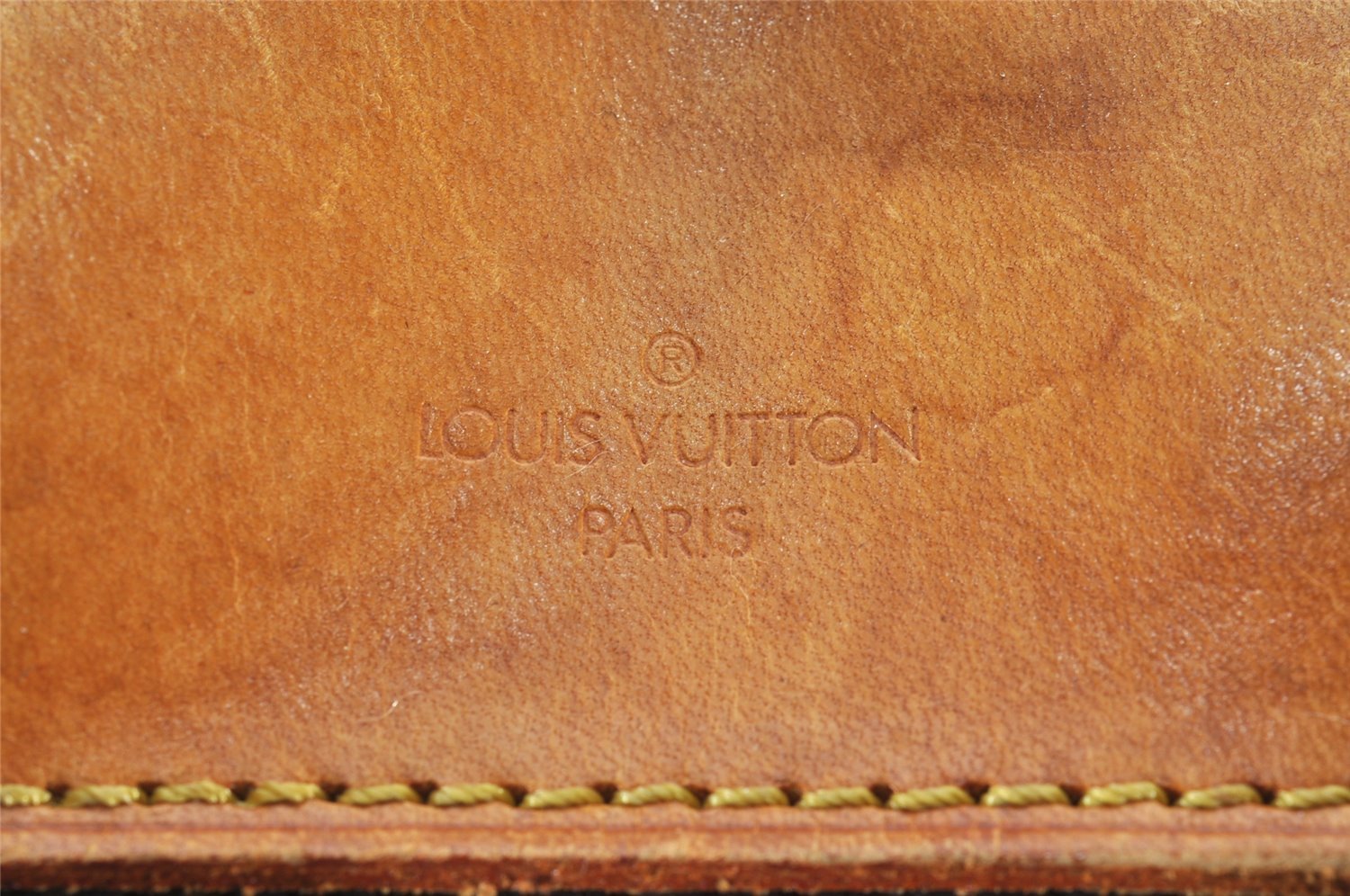 Authentic Louis Vuitton Monogram Deauville Hand Bag M47270 LV 3238J