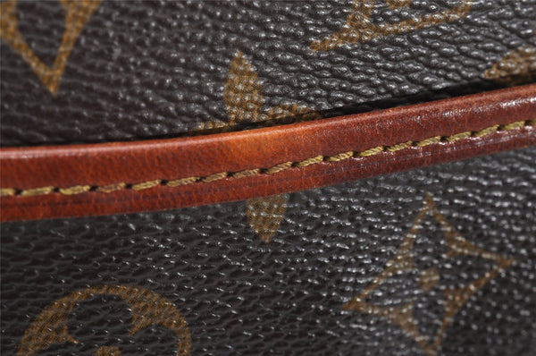 Authentic Louis Vuitton Monogram Deauville Hand Bag M47270 LV 3238J