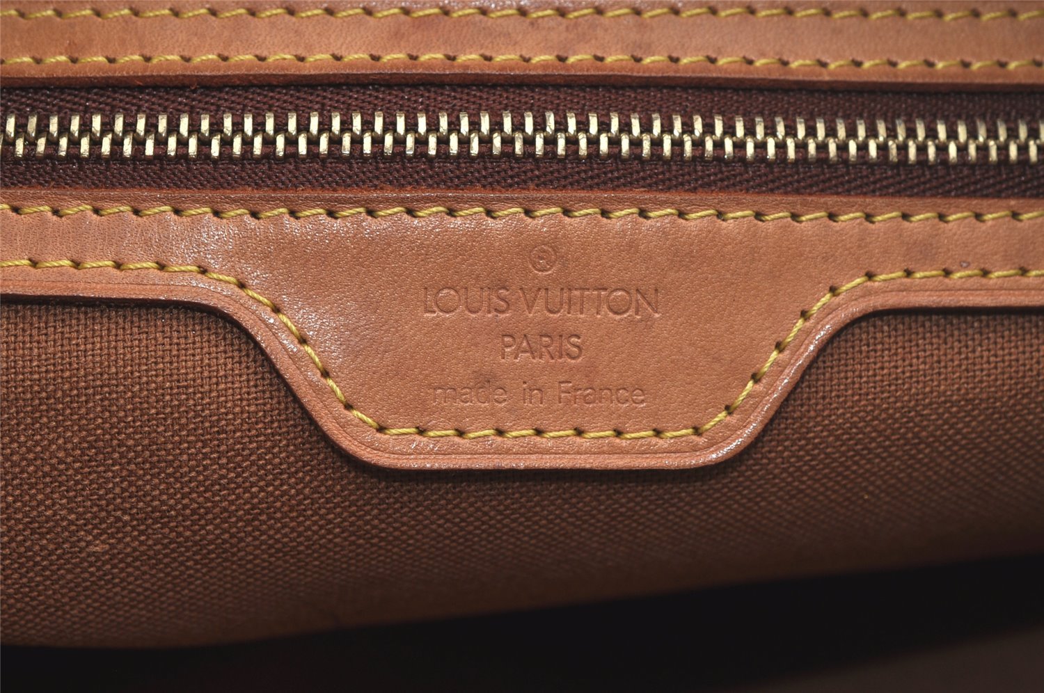 Authentic Louis Vuitton Monogram Cabas Piano Shoulder Tote Bag M51148 LV 3238K