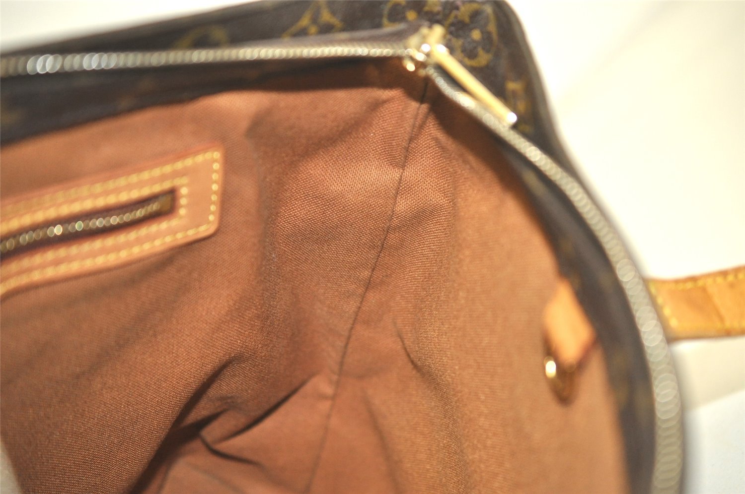 Authentic Louis Vuitton Monogram Cabas Piano Shoulder Tote Bag M51148 LV 3238K