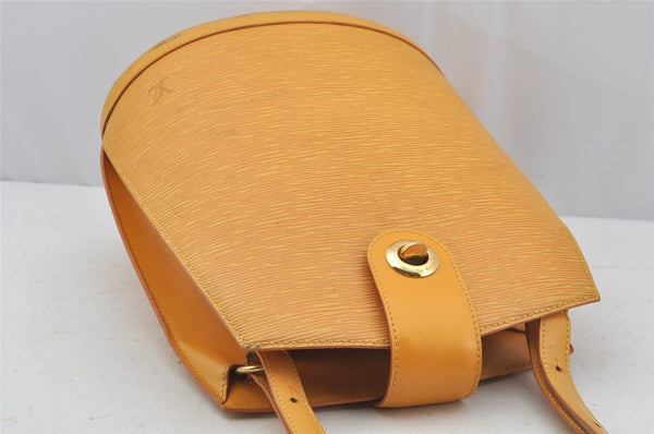 Authentic Louis Vuitton Epi Cluny Shoulder Bag Purse Yellow M52259 LV 3241J