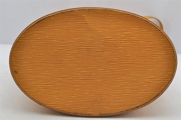 Authentic Louis Vuitton Epi Cluny Shoulder Bag Purse Yellow M52259 LV 3241J
