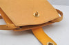Authentic Louis Vuitton Epi Cluny Shoulder Bag Purse Yellow M52259 LV 3241J