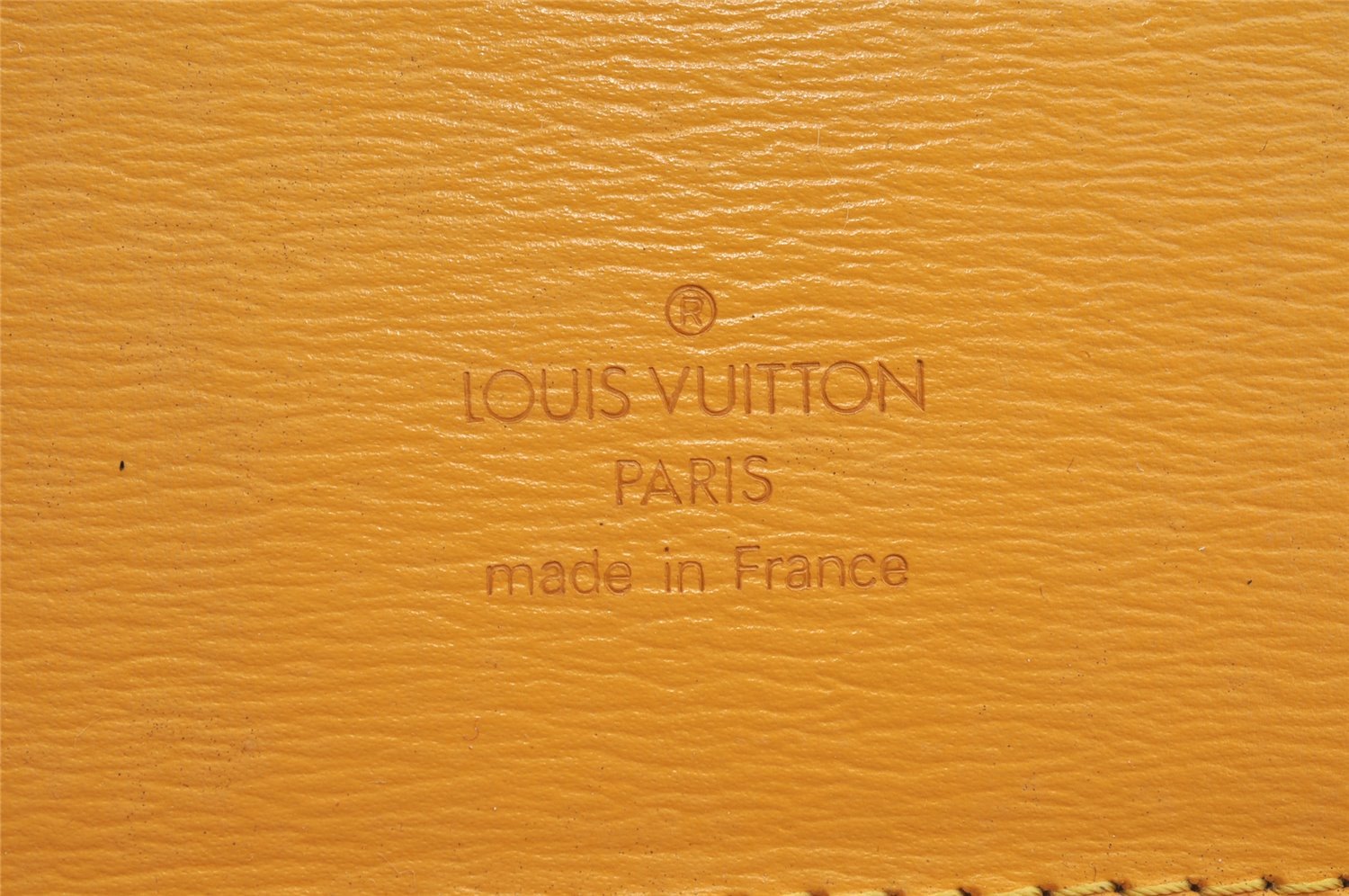 Authentic Louis Vuitton Epi Cluny Shoulder Bag Purse Yellow M52259 LV 3241J