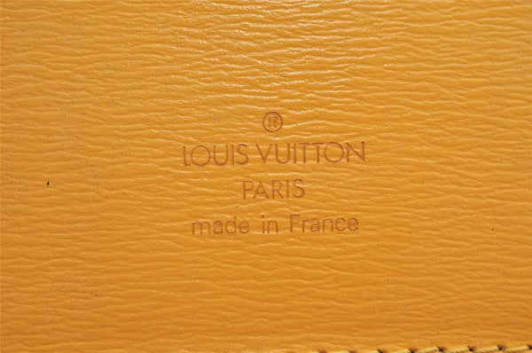 Authentic Louis Vuitton Epi Cluny Shoulder Bag Purse Yellow M52259 LV 3241J