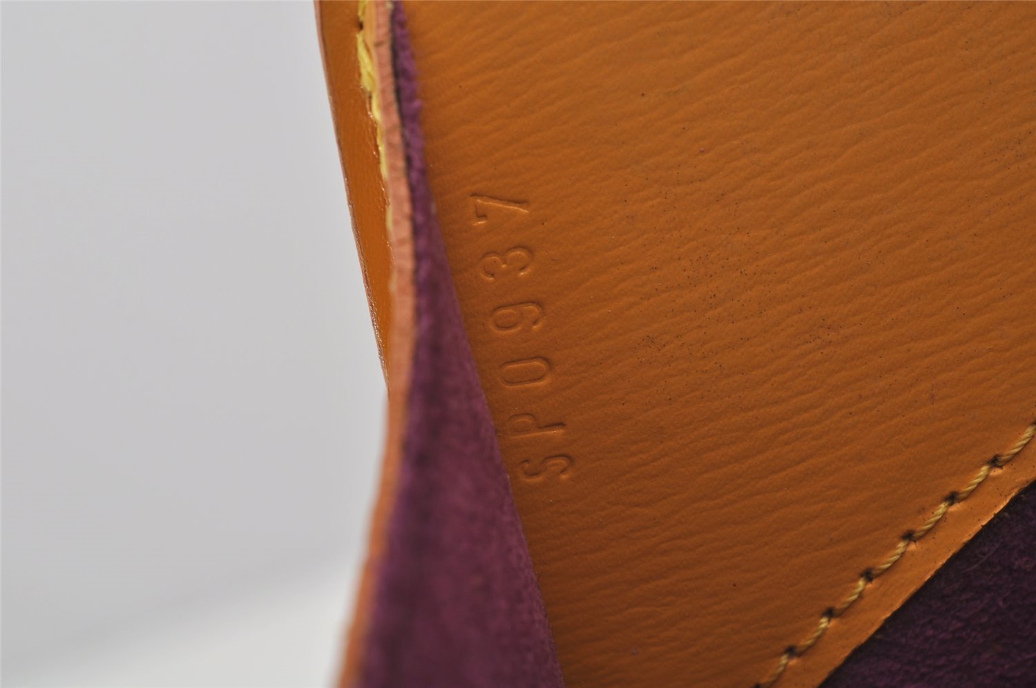 Authentic Louis Vuitton Epi Cluny Shoulder Bag Purse Yellow M52259 LV 3241J