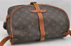Authentic Louis Vuitton Monogram Saumur 30 Shoulder Cross Bag M42256 LV 3241K
