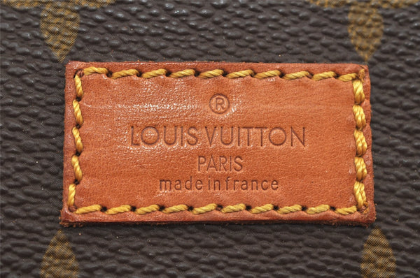Authentic Louis Vuitton Monogram Saumur 30 Shoulder Cross Bag M42256 LV 3241K