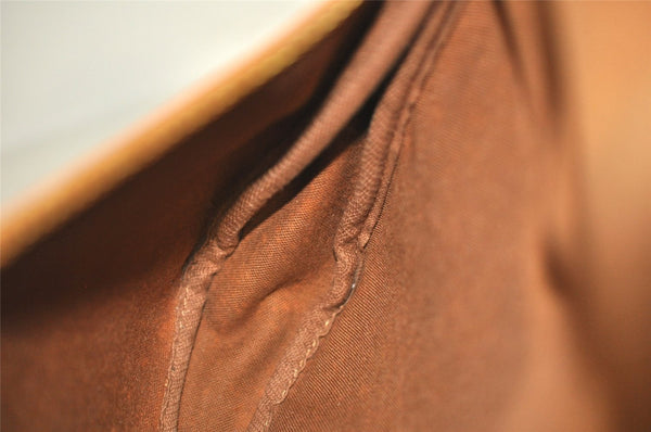 Authentic Louis Vuitton Monogram Saumur 30 Shoulder Cross Bag M42256 LV 3241K