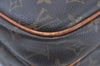 Auth Louis Vuitton Monogram Reporter PM Shoulder Cross Bag M45254 LV Junk 3242G