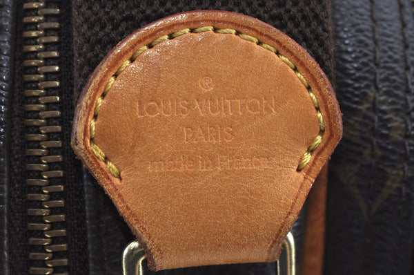 Auth Louis Vuitton Monogram Reporter PM Shoulder Cross Bag M45254 LV Junk 3242G