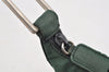 Authentic PRADA Nylon Tessuto Plastic Shoulder Hand Bag Purse Green 3242I