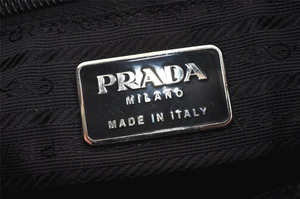 Authentic PRADA Nylon Tessuto Plastic Shoulder Hand Bag Purse Green 3242I