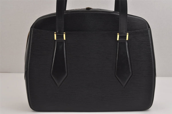 Authentic Louis Vuitton Epi Sablon Hand Bag Black M52042 LV 3242J