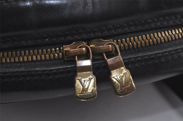 Authentic Louis Vuitton Epi Sablon Hand Bag Black M52042 LV 3242J