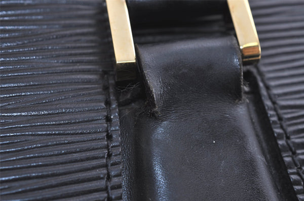 Authentic Louis Vuitton Epi Sablon Hand Bag Black M52042 LV 3242J