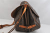 Authentic Louis Vuitton Monogram Saumur 35 Shoulder Cross Bag M42254 Junk 3242K