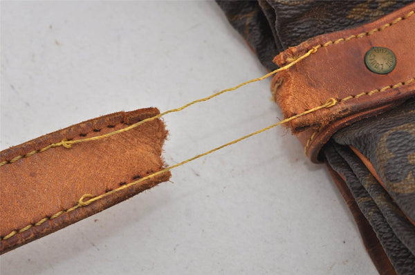 Authentic Louis Vuitton Monogram Saumur 35 Shoulder Cross Bag M42254 Junk 3242K