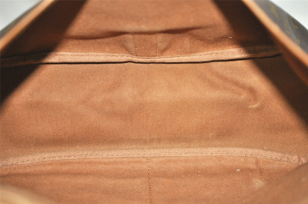 Authentic Louis Vuitton Monogram Saumur 35 Shoulder Cross Bag M42254 Junk 3242K