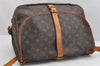 Authentic Louis Vuitton Monogram Saumur 35 Shoulder Cross Bag M42254 LV 3243K