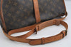 Authentic Louis Vuitton Monogram Saumur 35 Shoulder Cross Bag M42254 LV 3243K