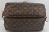 Authentic Louis Vuitton Monogram Saumur 35 Shoulder Cross Bag M42254 LV 3243K