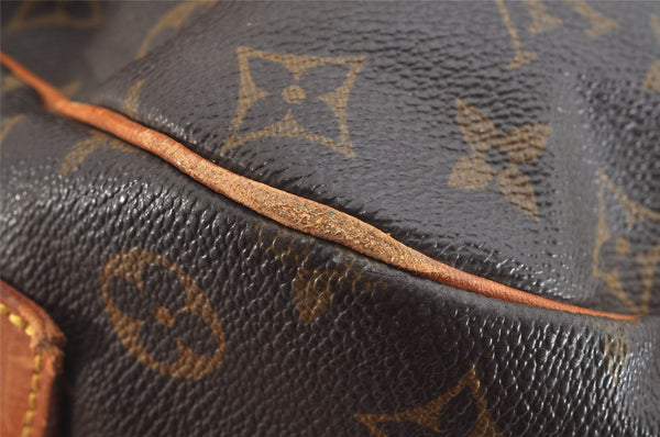 Authentic Louis Vuitton Monogram Saumur 35 Shoulder Cross Bag M42254 LV 3243K