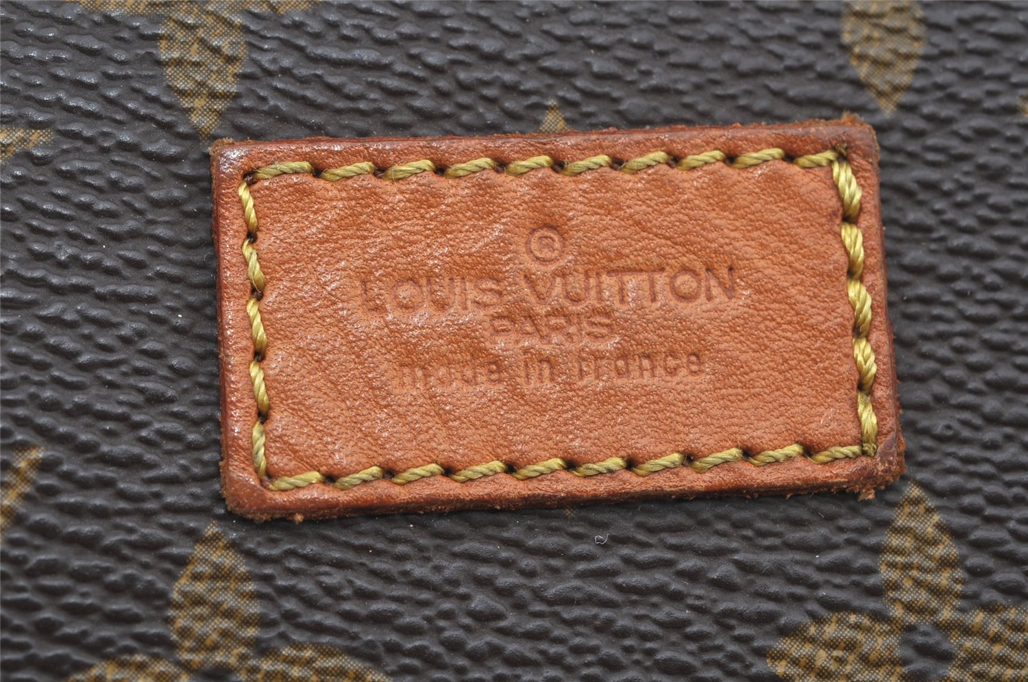 Authentic Louis Vuitton Monogram Saumur 35 Shoulder Cross Bag M42254 LV 3243K