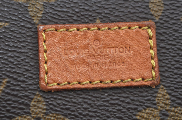 Authentic Louis Vuitton Monogram Saumur 35 Shoulder Cross Bag M42254 LV 3243K