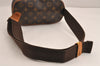 Authentic Louis Vuitton Monogram Pochette Gange Waist Body Bag M51870 LV 3244J