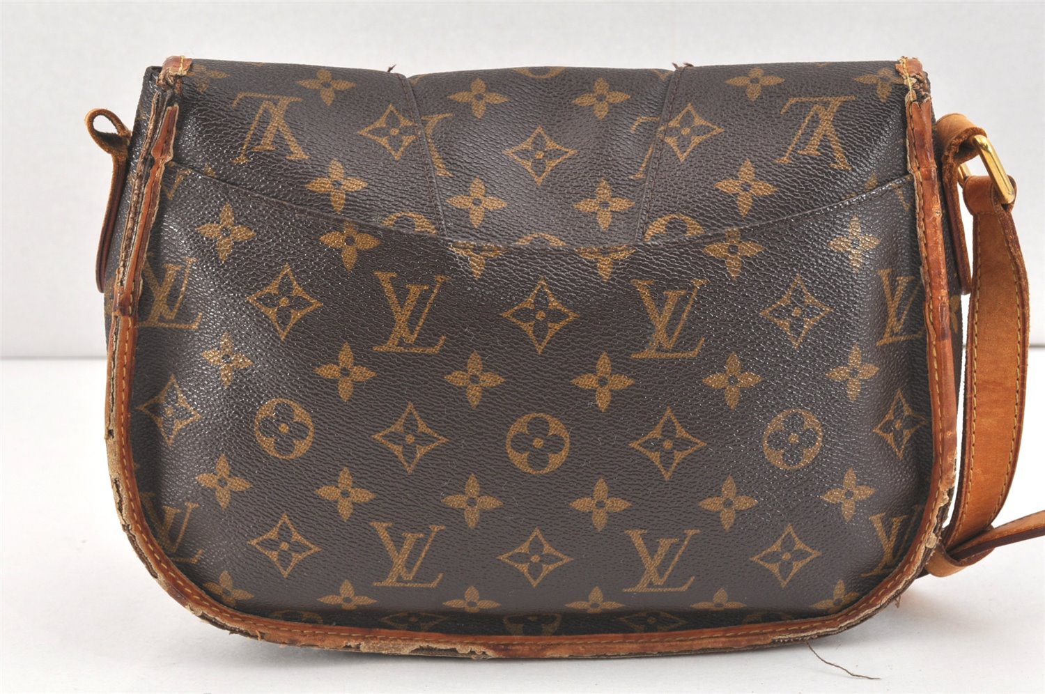Authentic Louis Vuitton Monogram Menilmontant PM M40474 Shoulder Bag Junk 3244K