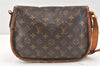 Authentic Louis Vuitton Monogram Menilmontant PM M40474 Shoulder Bag Junk 3244K