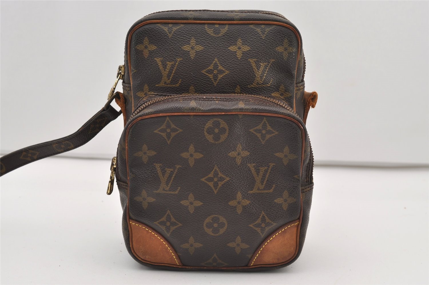 Authentic Louis Vuitton Monogram Amazone Shoulder Cross Body Bag M45236 LV 3245J