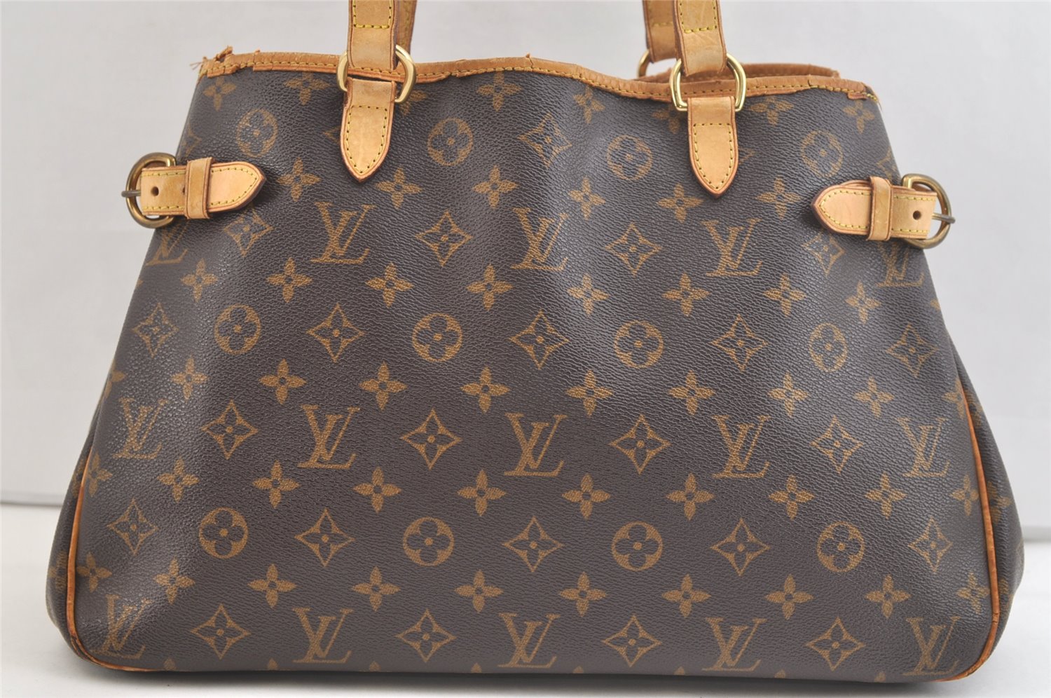 Authentic Louis Vuitton Monogram Batignolles Horizontal Tote Bag M51154 LV 3245K
