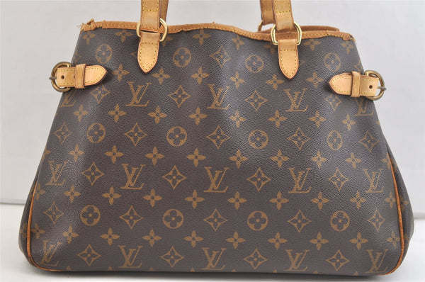 Authentic Louis Vuitton Monogram Batignolles Horizontal Tote Bag M51154 LV 3245K