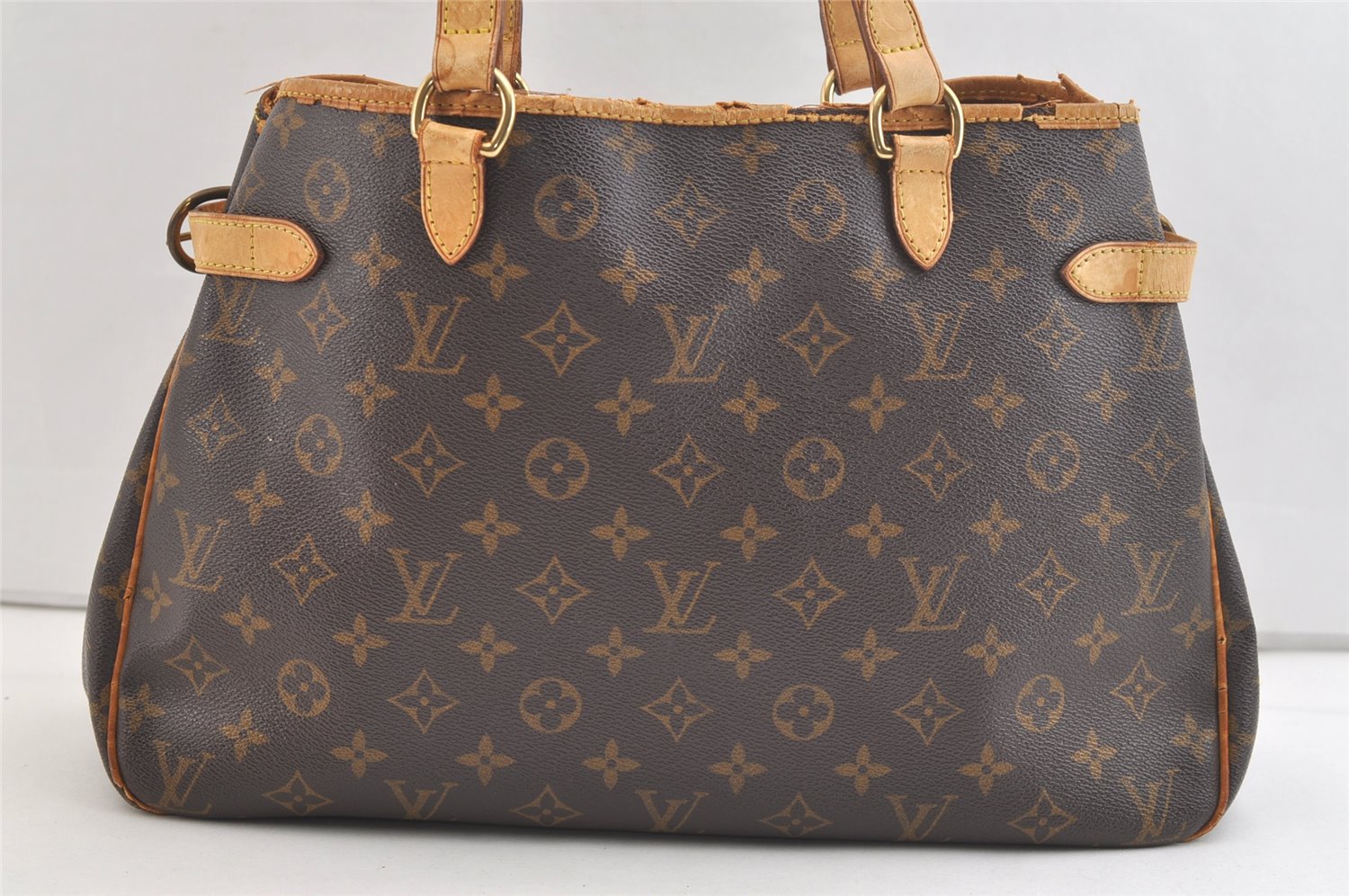 Authentic Louis Vuitton Monogram Batignolles Horizontal Tote Bag M51154 LV 3245K