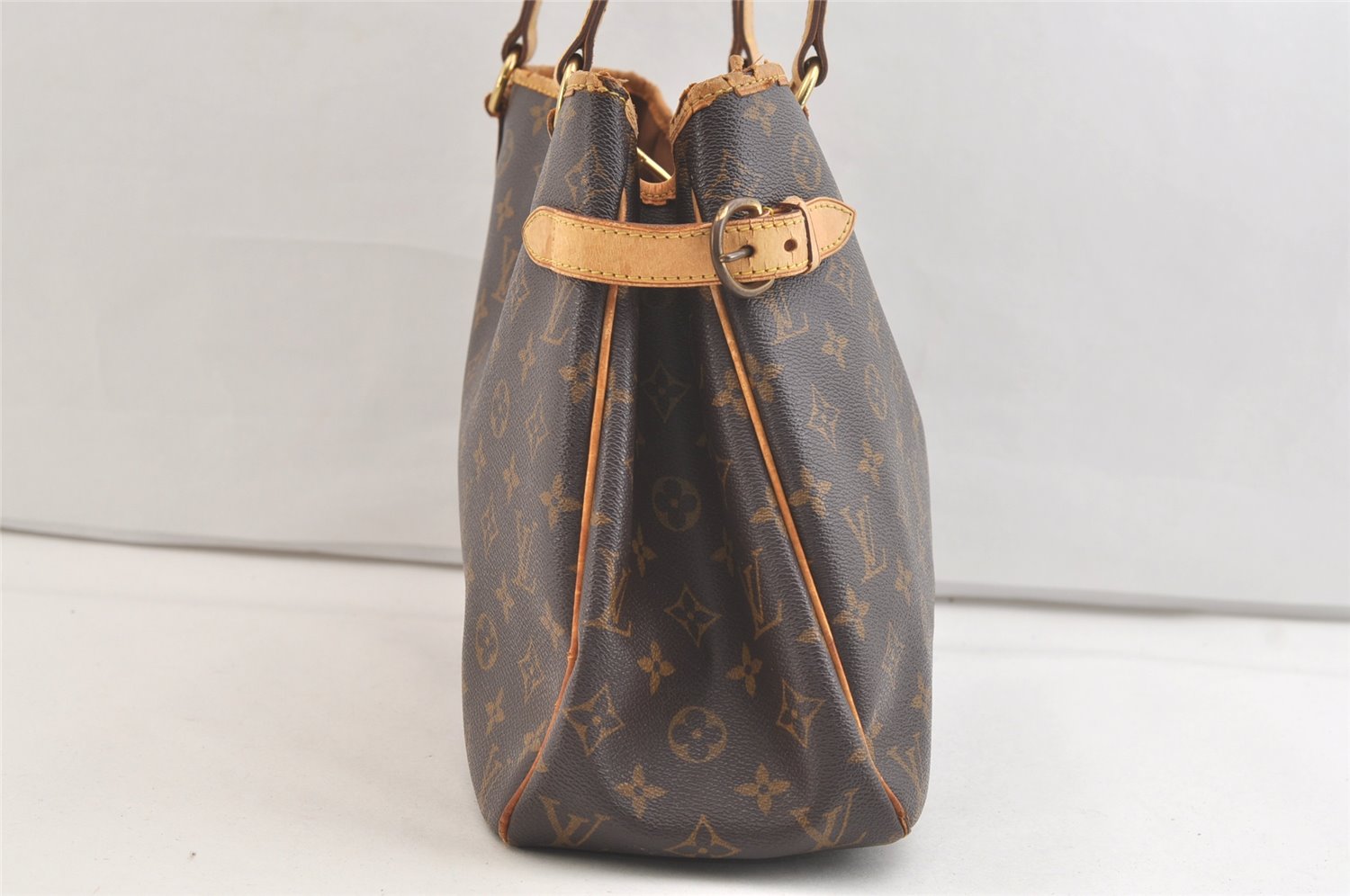 Authentic Louis Vuitton Monogram Batignolles Horizontal Tote Bag M51154 LV 3245K