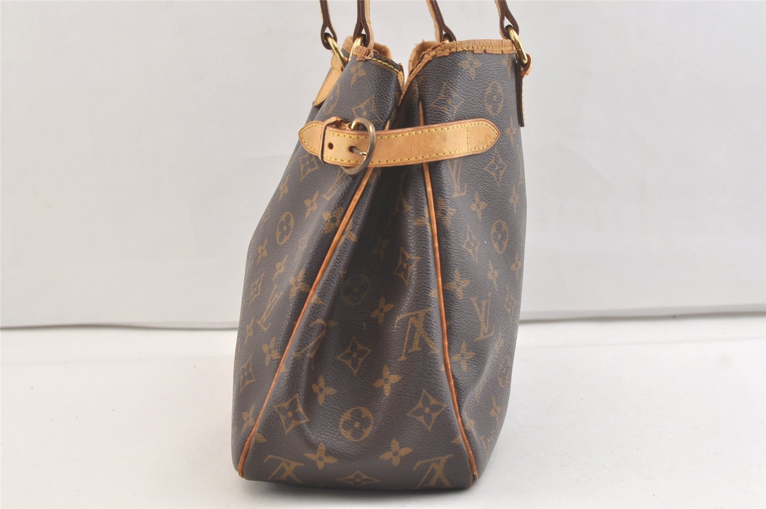 Authentic Louis Vuitton Monogram Batignolles Horizontal Tote Bag M51154 LV 3245K