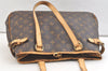 Authentic Louis Vuitton Monogram Batignolles Horizontal Tote Bag M51154 LV 3245K