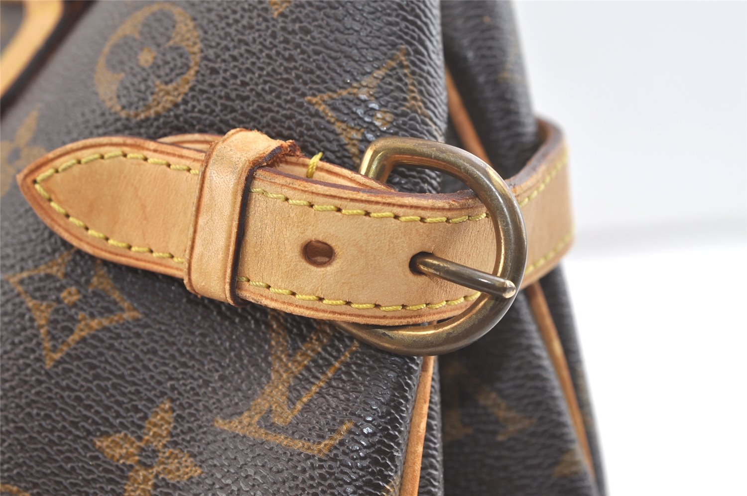 Authentic Louis Vuitton Monogram Batignolles Horizontal Tote Bag M51154 LV 3245K