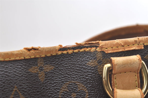 Authentic Louis Vuitton Monogram Batignolles Horizontal Tote Bag M51154 LV 3245K