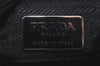 Authentic PRADA Vintage Nylon Tessuto Leather Shoulder Hand Bag Black 3246I