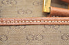 Authentic GUCCI Vintage Hand Boston Bag Purse GG Canvas Leather Brown 3246K