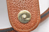 Authentic GUCCI Vintage Hand Boston Bag Purse GG Canvas Leather Brown 3246K